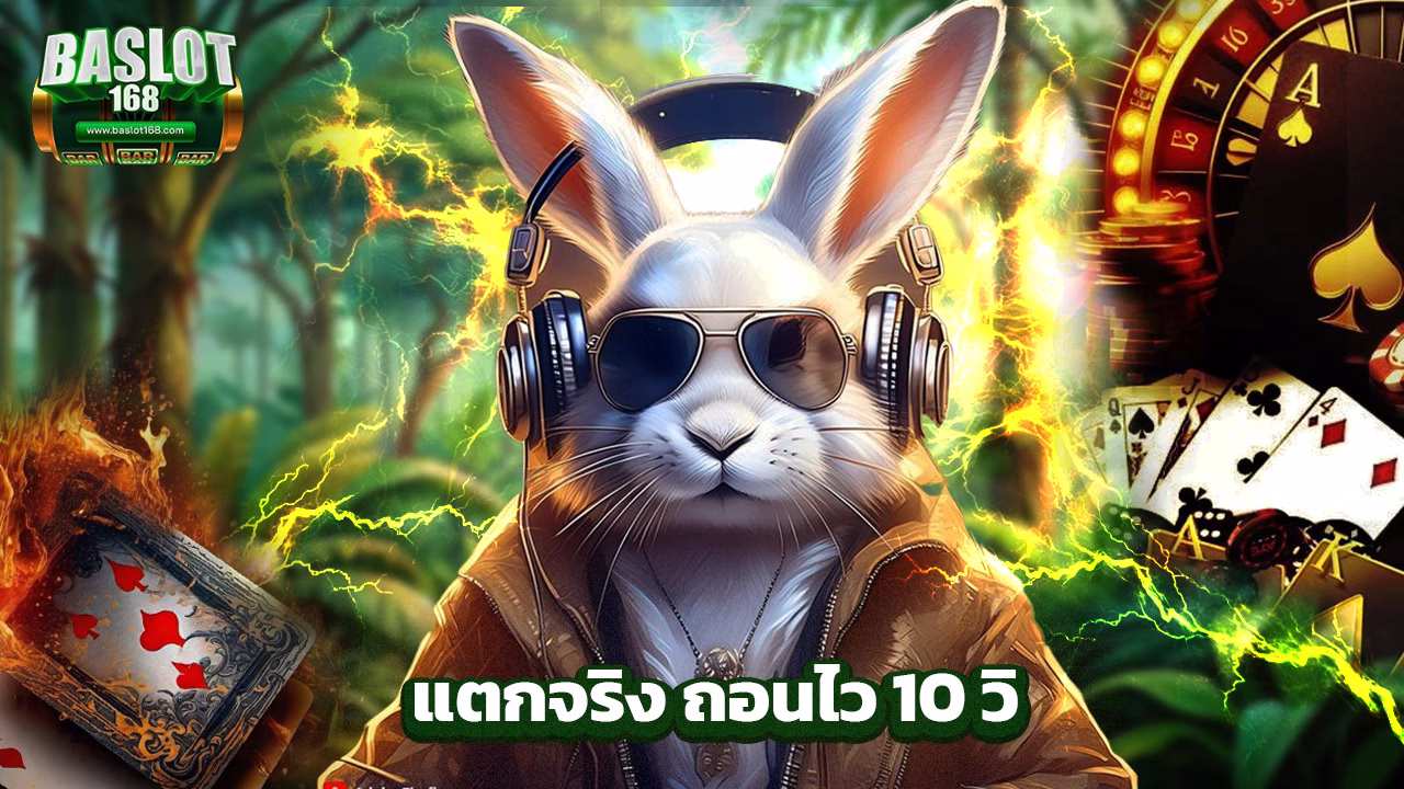 Read more about the article เล่นสล็อตกับ baslot168 แตกจริง ถอนไว 10 วิ